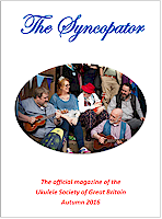 Cover image from the USGB's Syncopator magazine - Autumn 2016